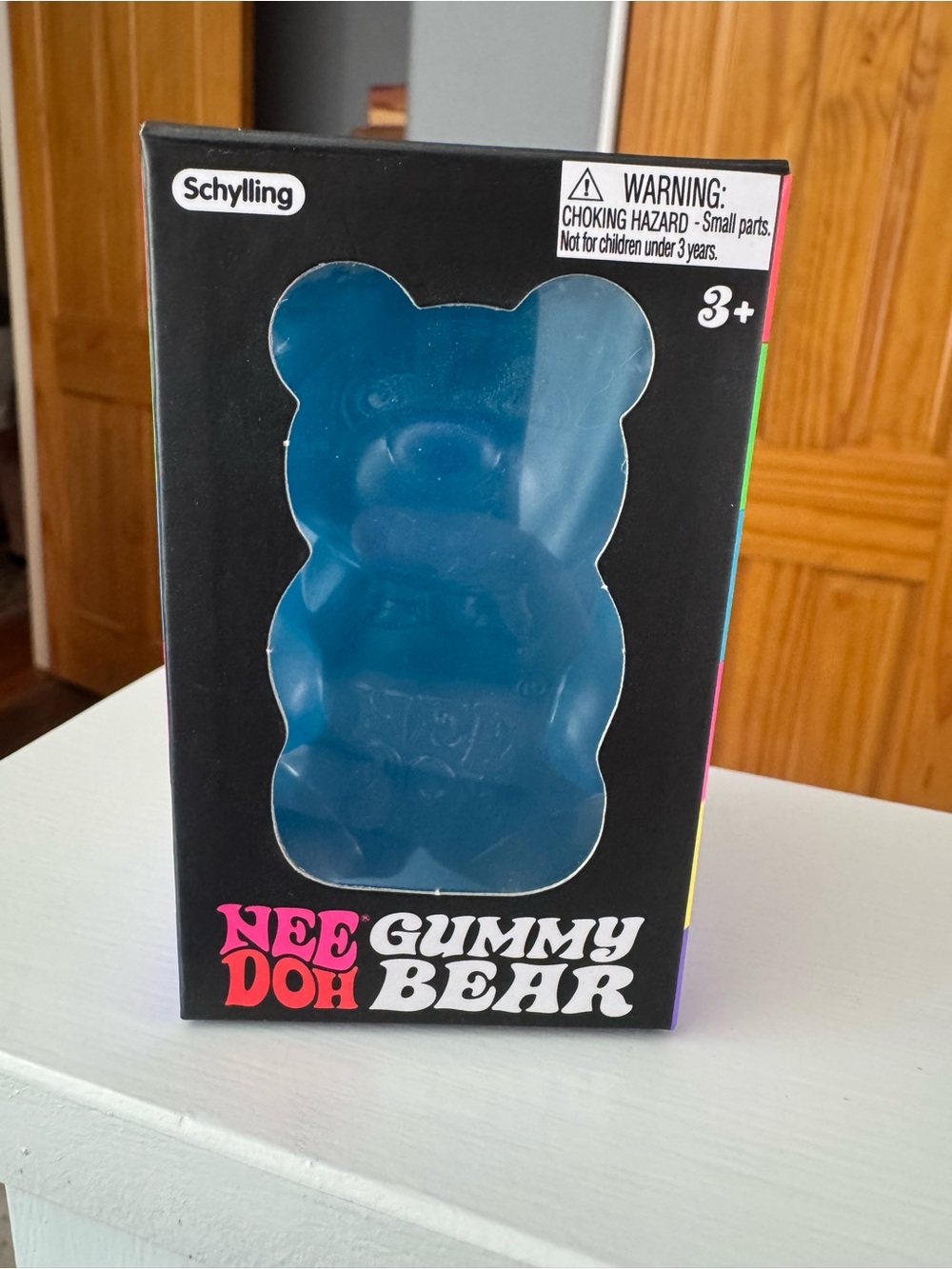 Needoh blue gummy bear squishy